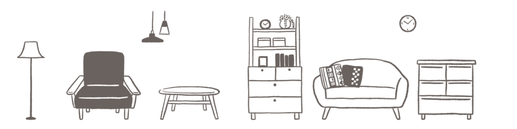 イメージイラスト家具